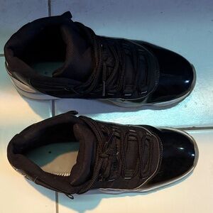 Jordan Black and White Sneakers